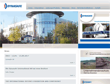 Tablet Screenshot of dynasafe.de